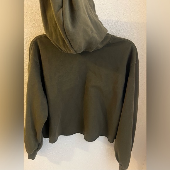 Mighty Fine Cropped Hoodie Size XL - Picture 5 of 5